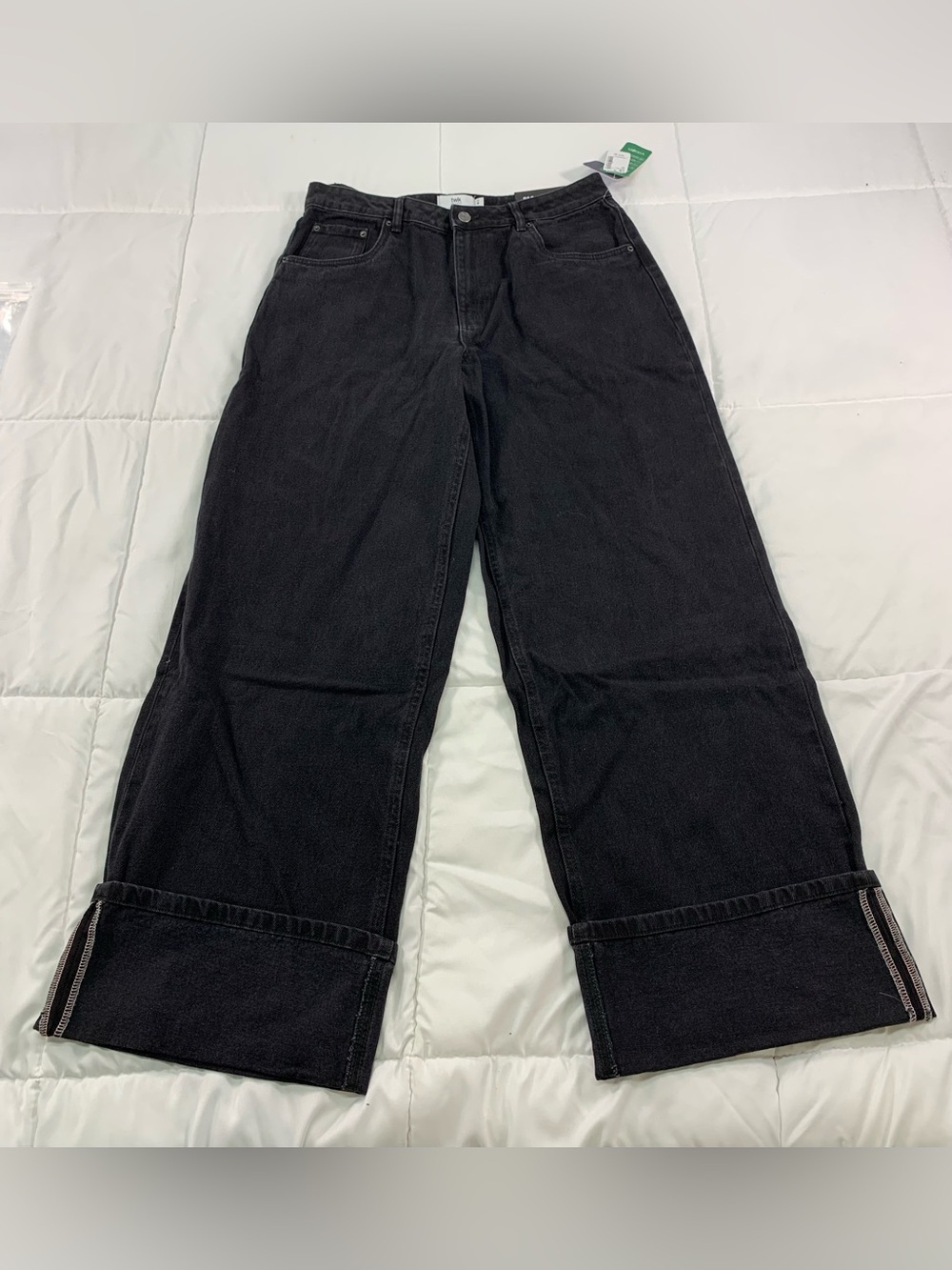 New TWIK High rise Fitted hips Wide leg jeans size 32